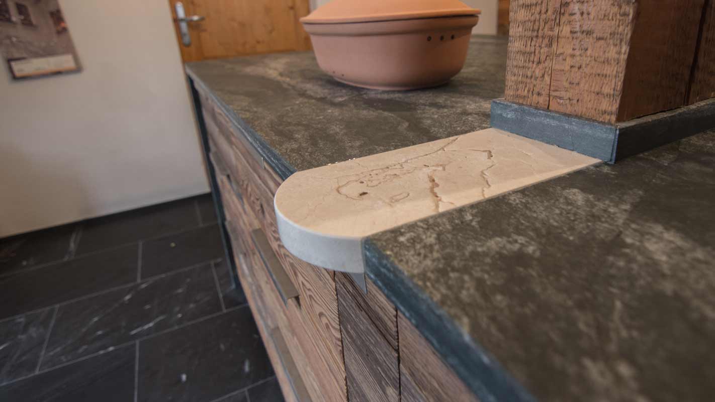 Arbeitsplatte aus Naturstein
