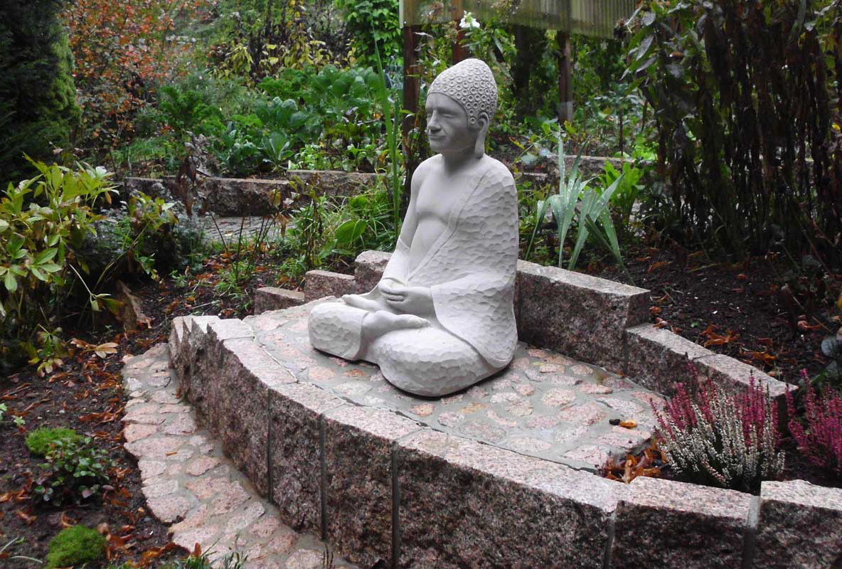 Buddah aus Sandstein